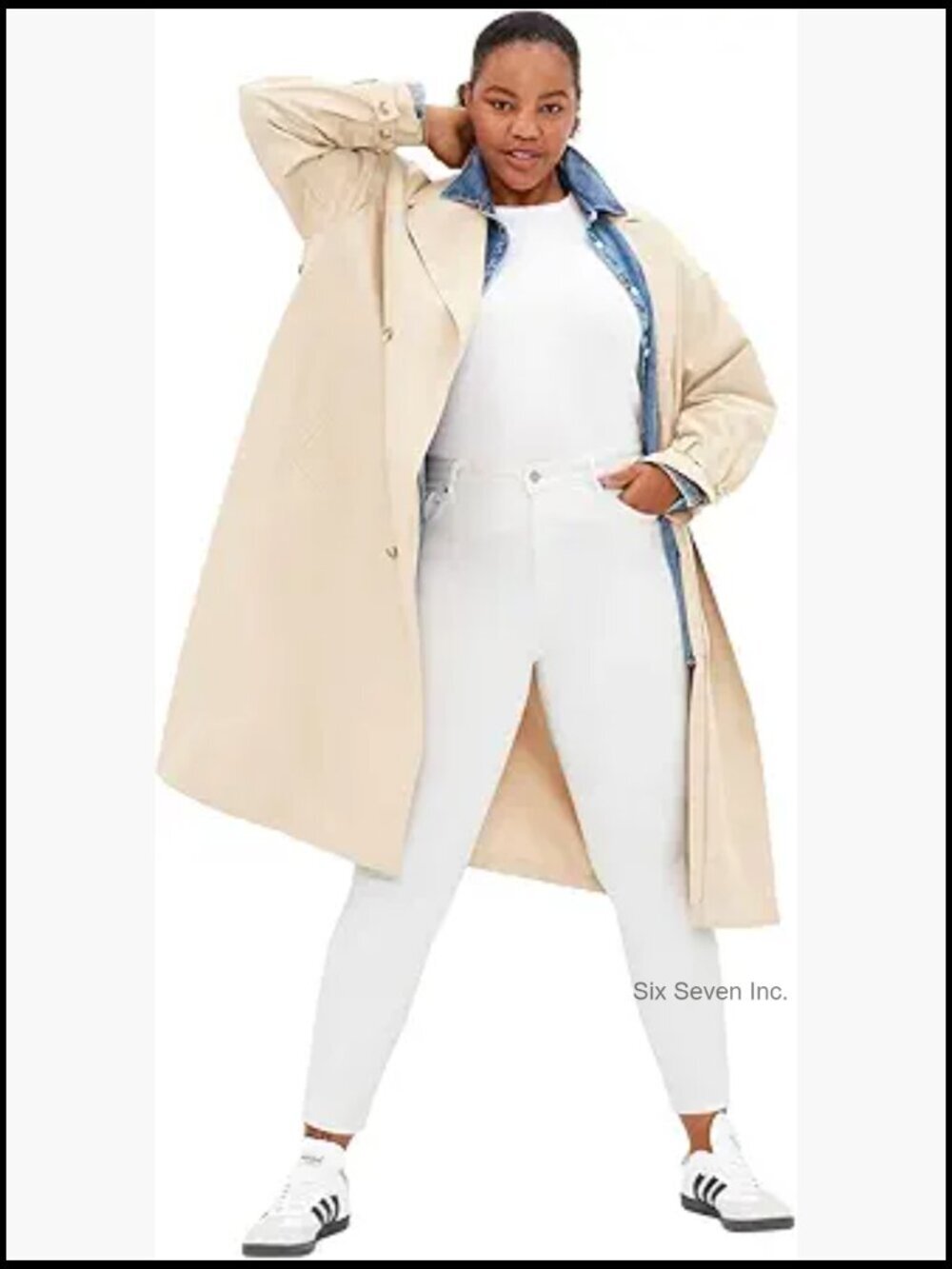 High Rise Legging Jeans - Cotton Elastane Blend